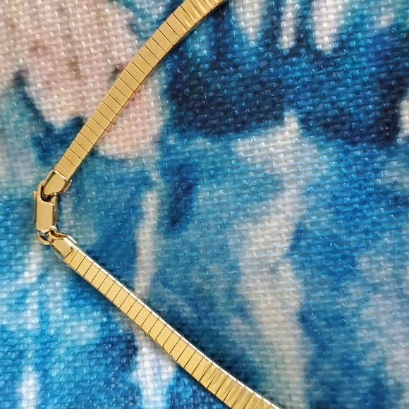 Moda Al Massimo Italian 18K Gold Cleopatra Necklace - Picture 3 of 16